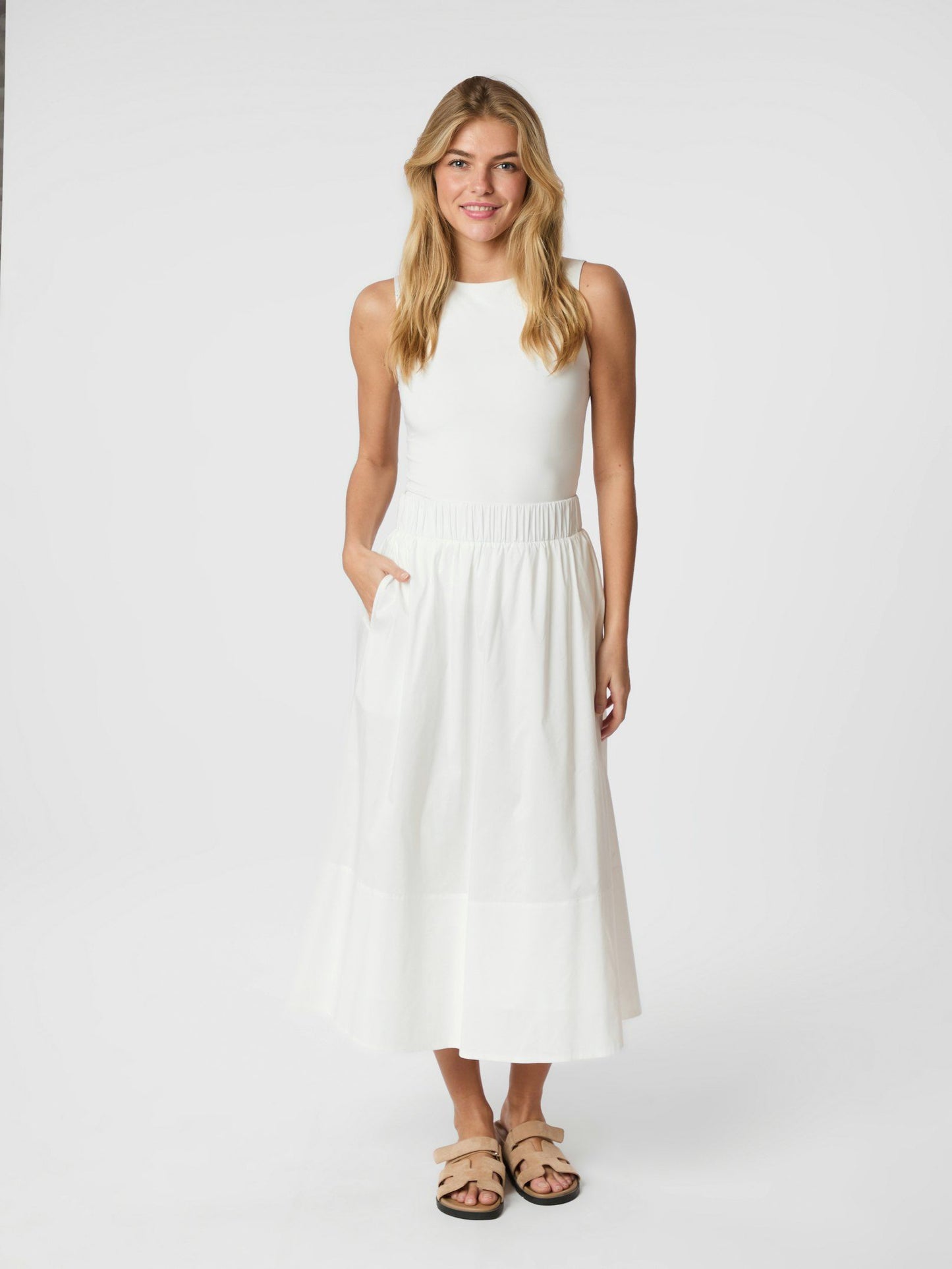 Yara Poplin Skirt