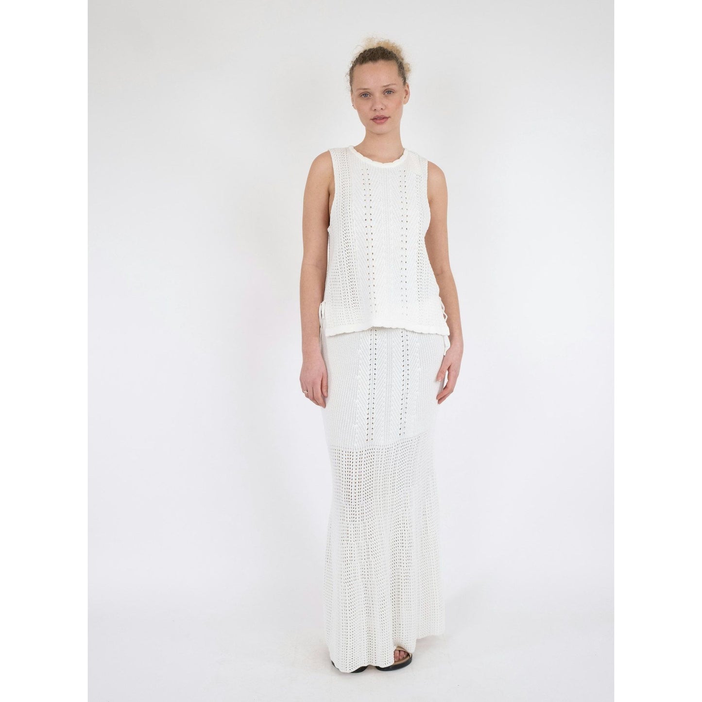 Aritza Crochet Knit Top