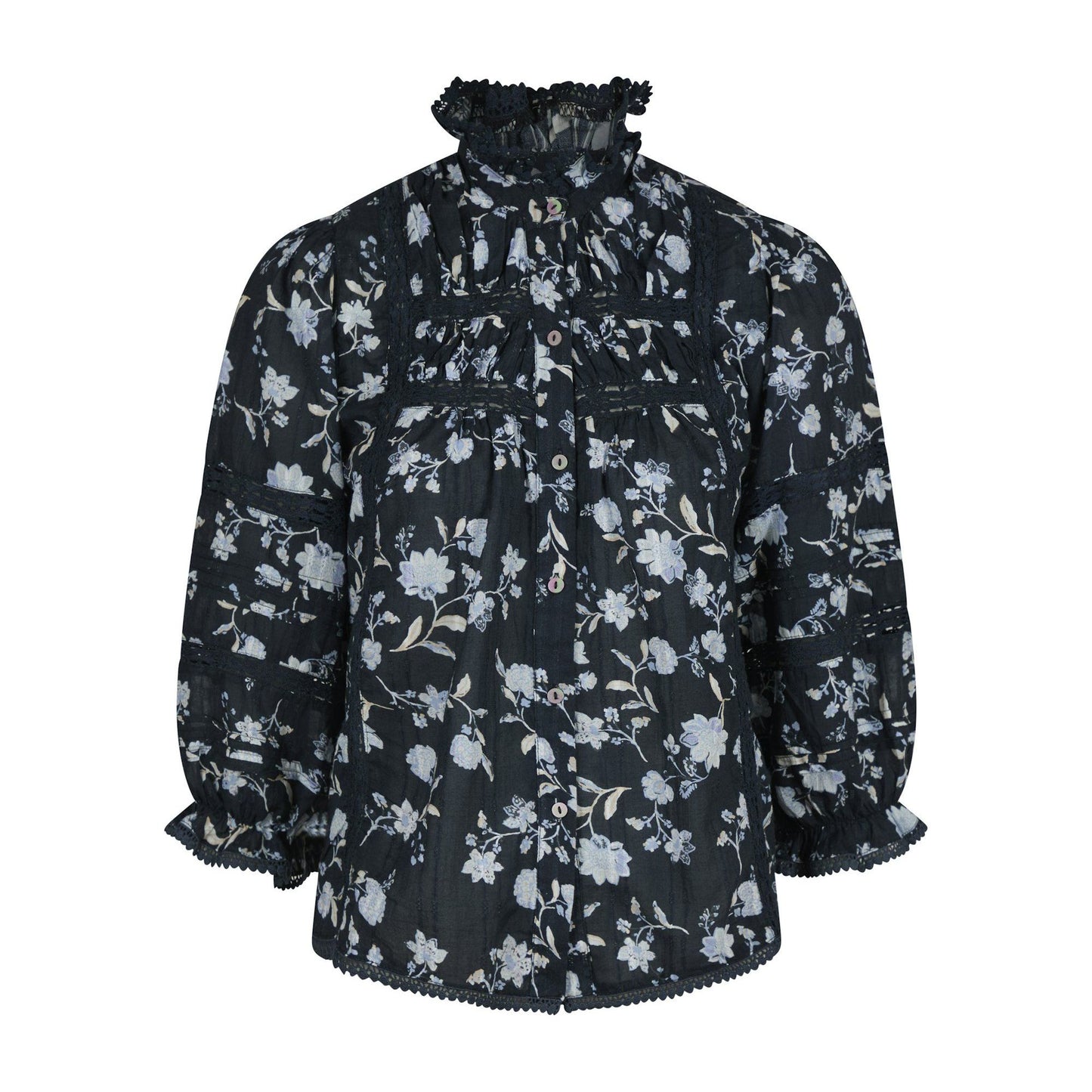 Lyla Night Flower Blouse