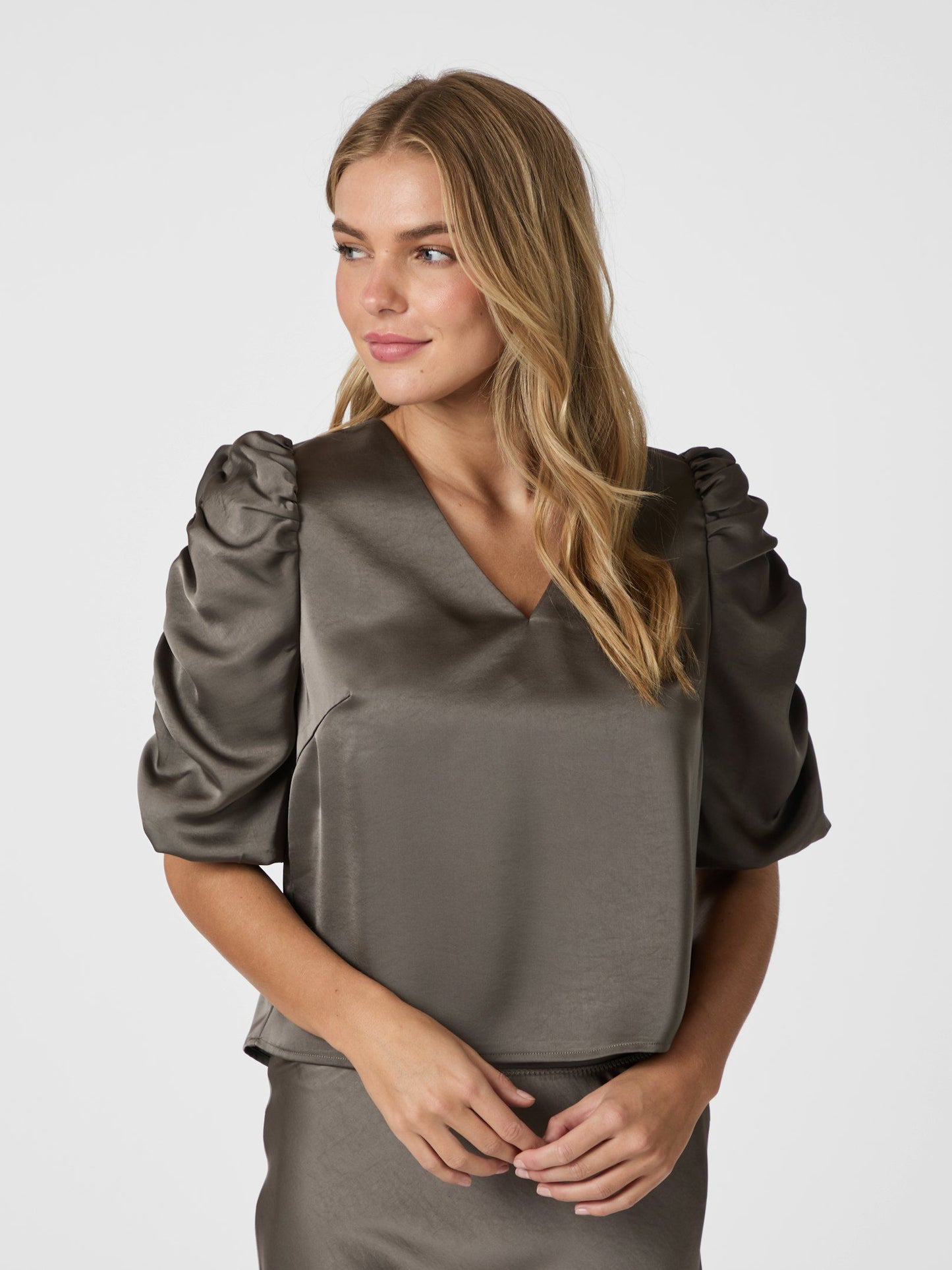 Elba Heavy Sateen blouse