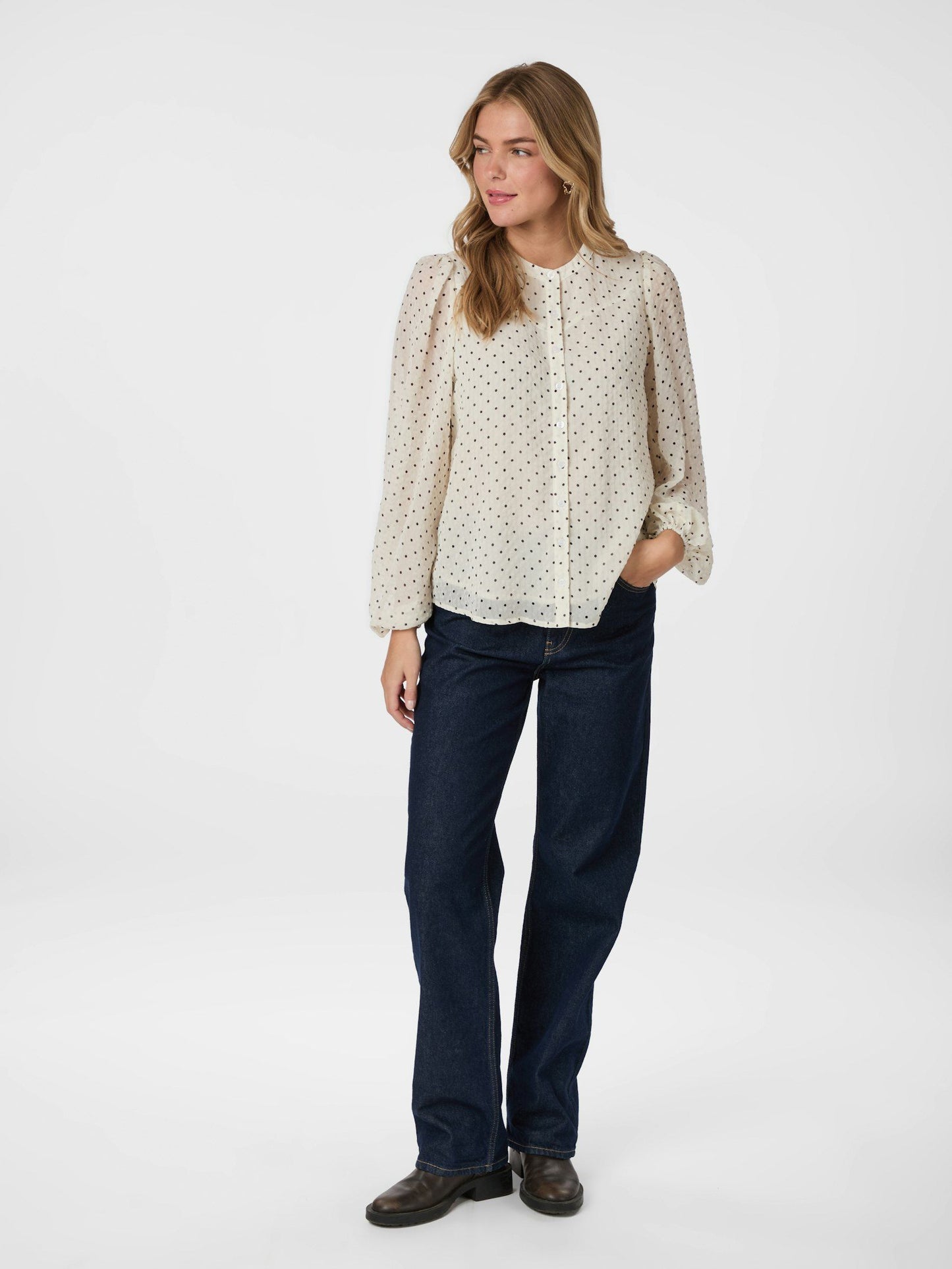 Yrima Dot Blouse