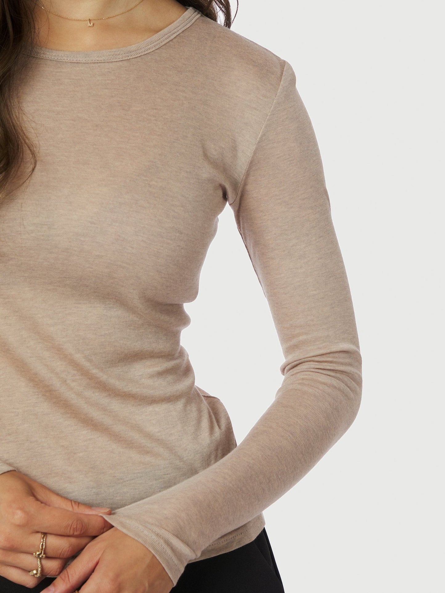 Nella Fine Rib Blouse