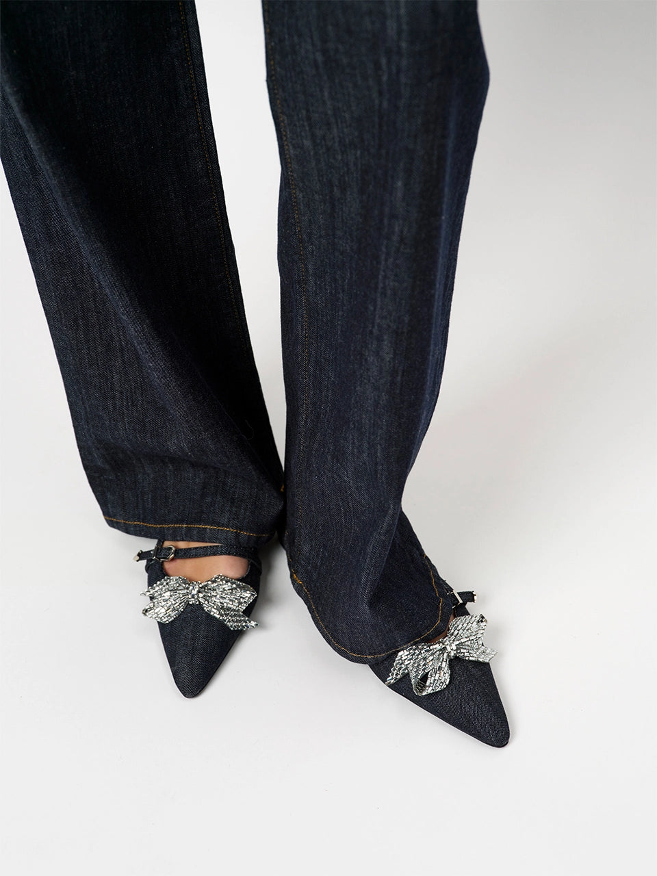 Cinque denim pumps