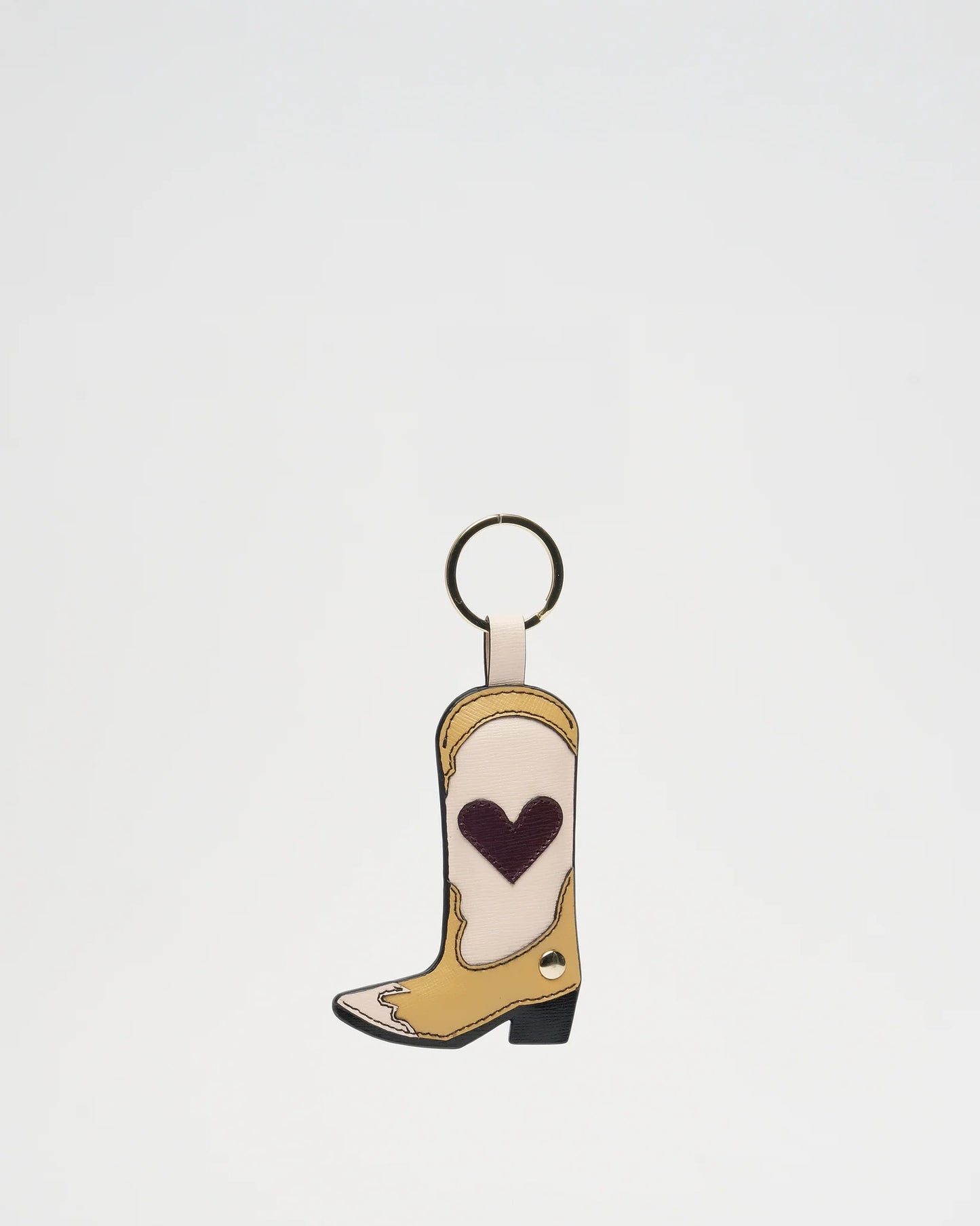 Boot keyring florence w. gold