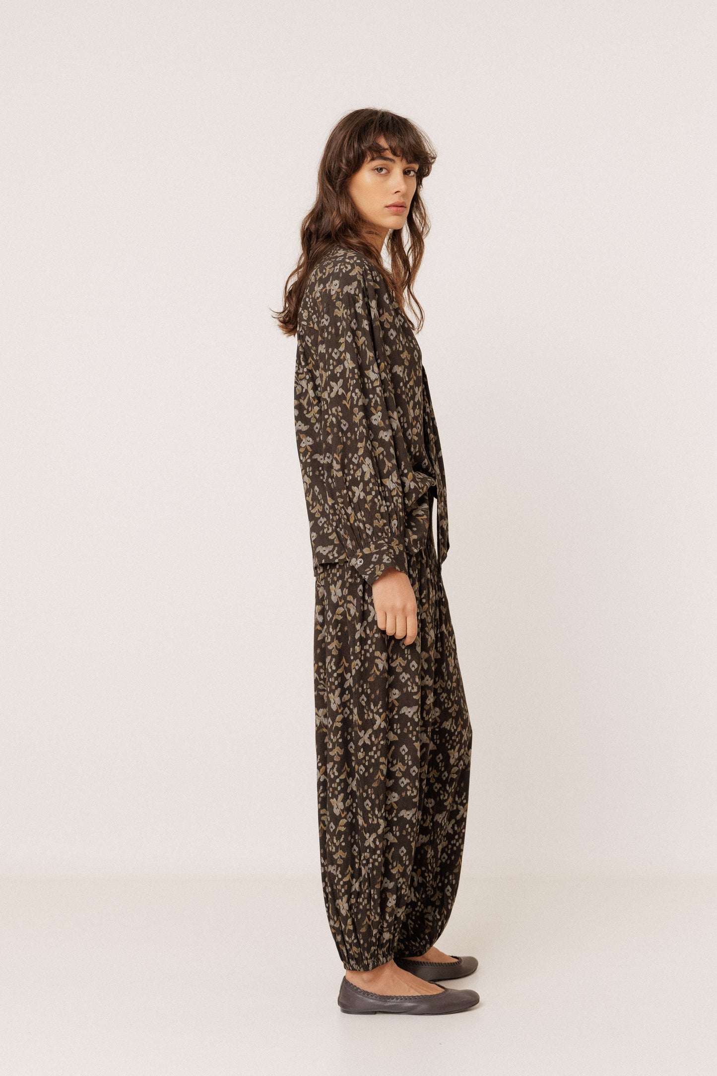 Oversize cotton shirt