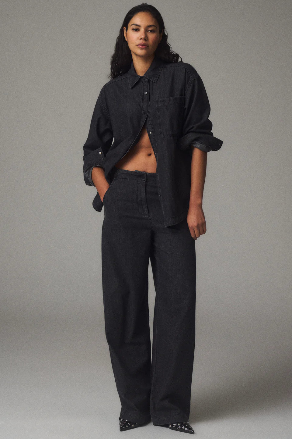 IVY-Queen casual pant black
