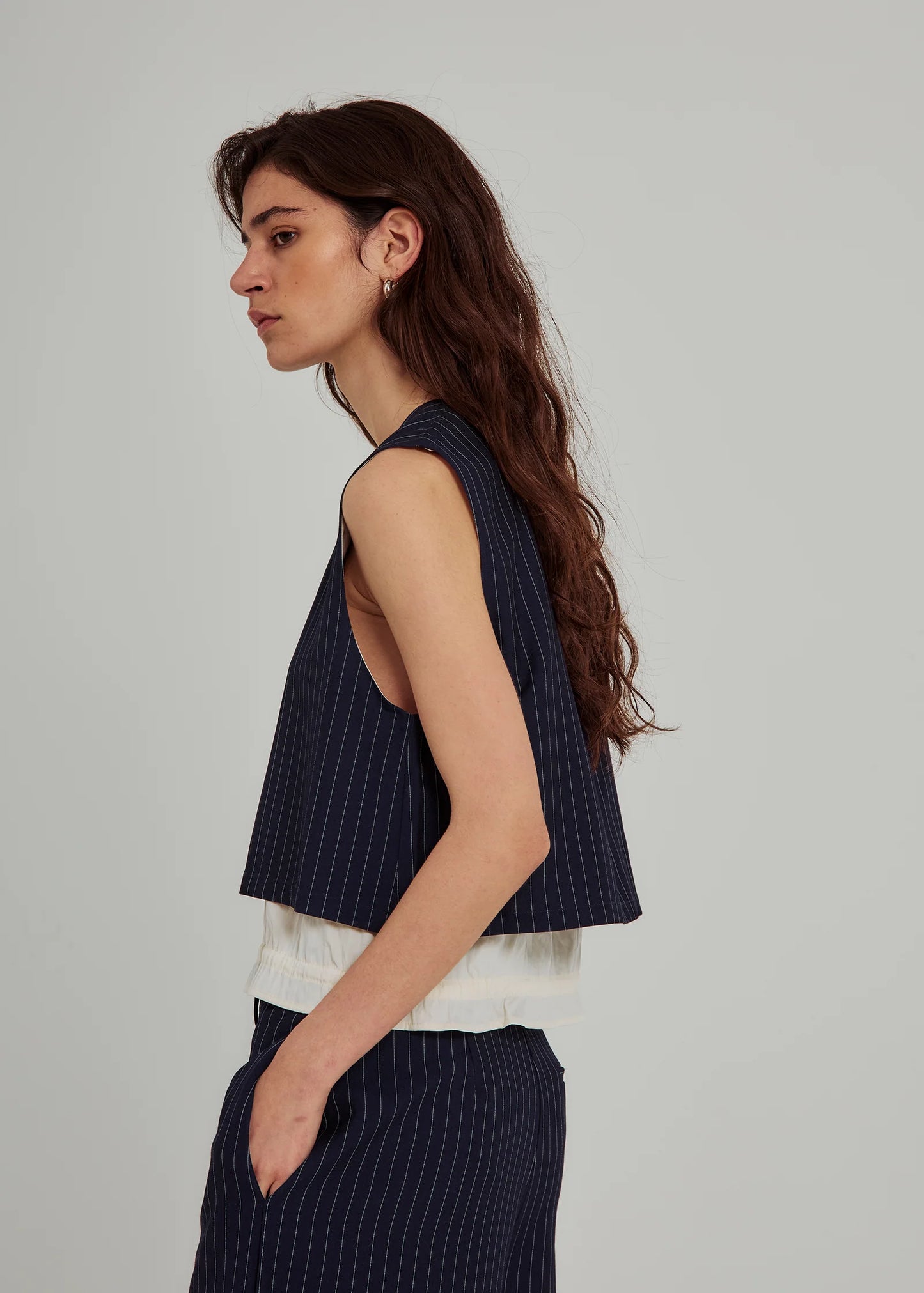 Neo pinstripe SL top