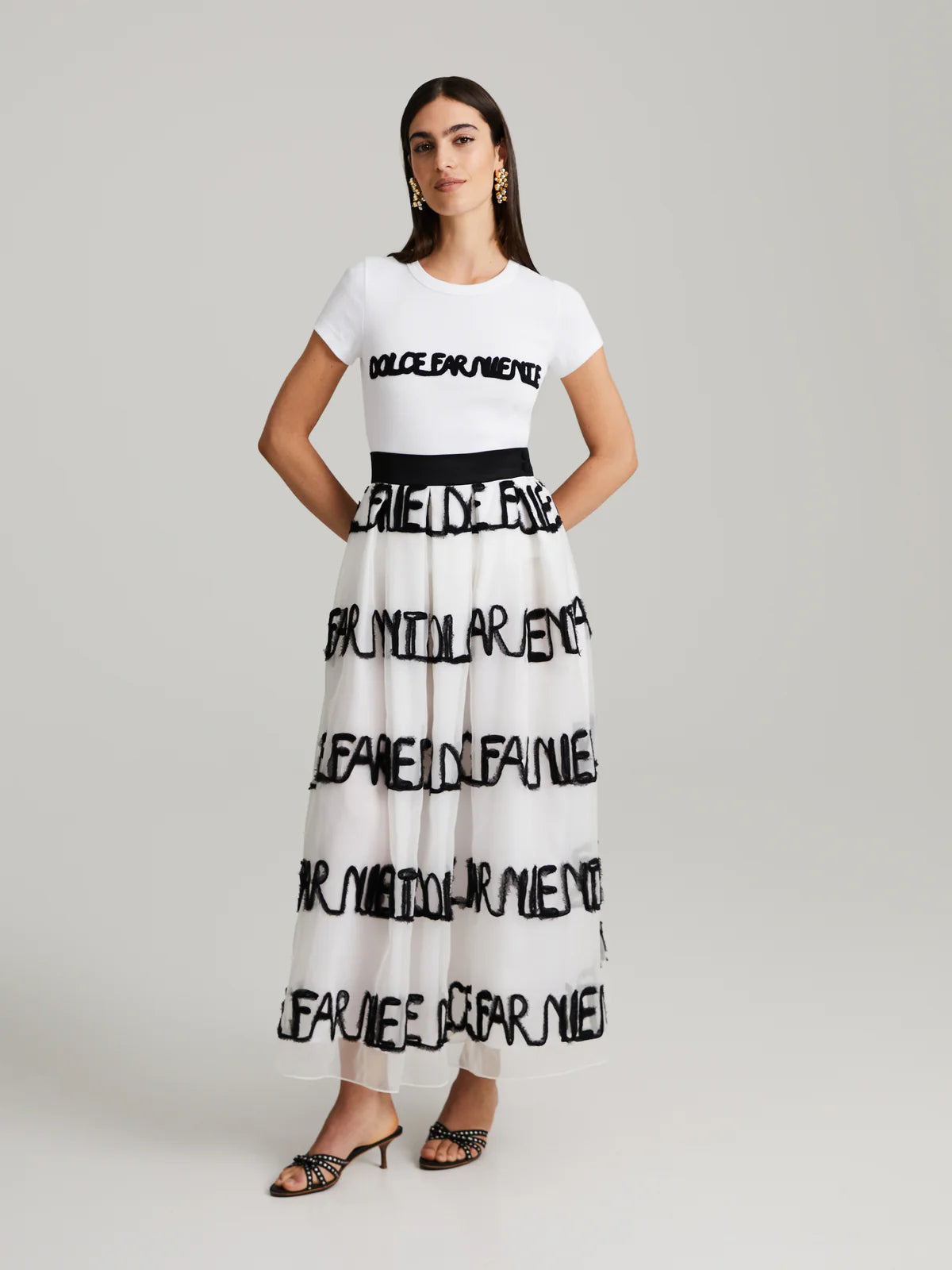Nini organza skirt