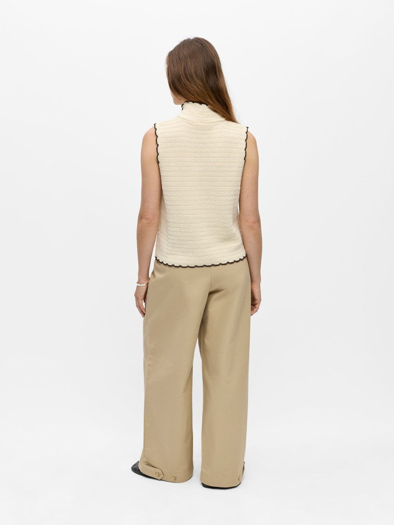 OBJJAINA S/L KNIT SCARF CARDIGAN