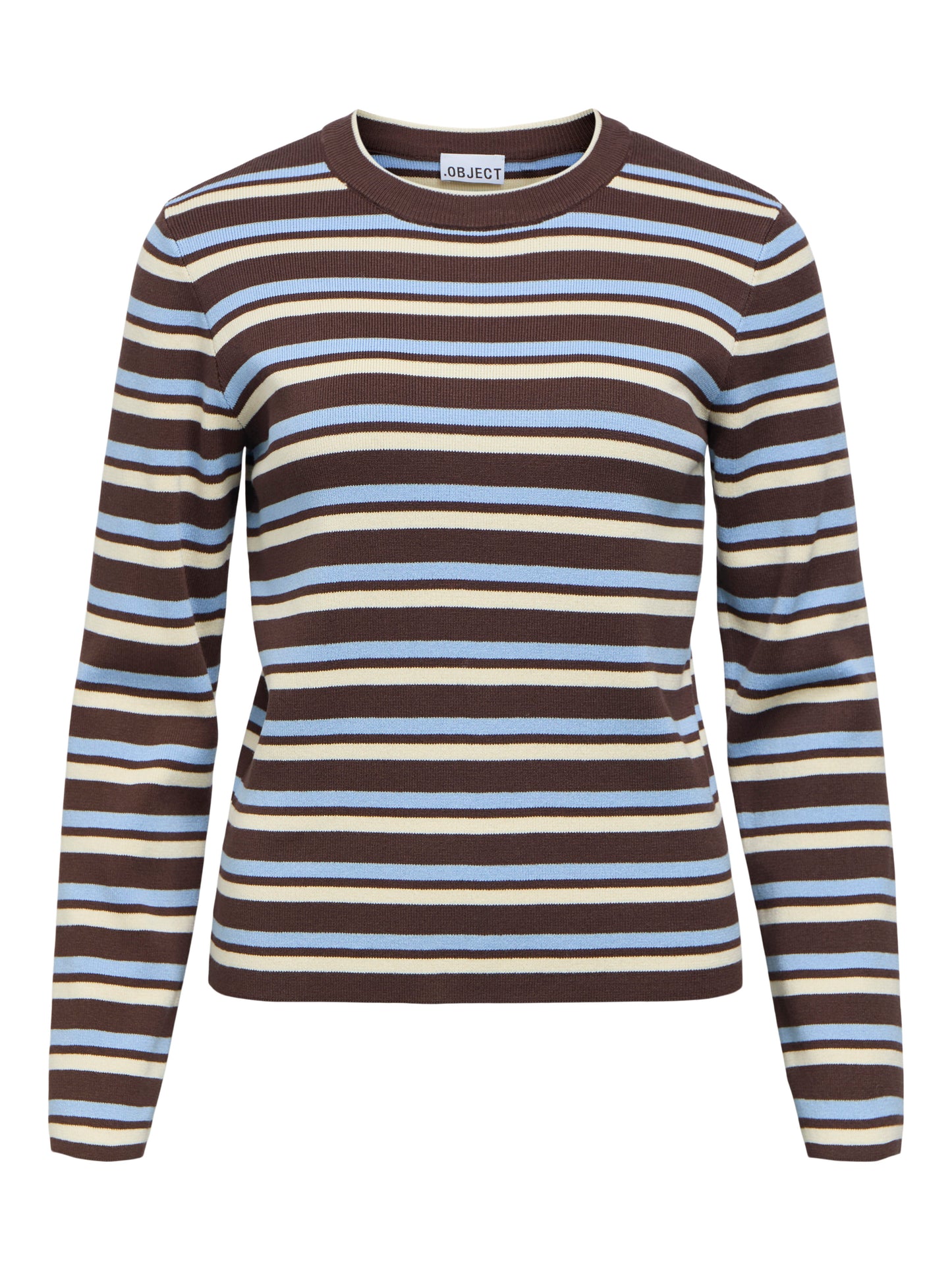 OBJESTER L/S RE KNIT PULLOVER