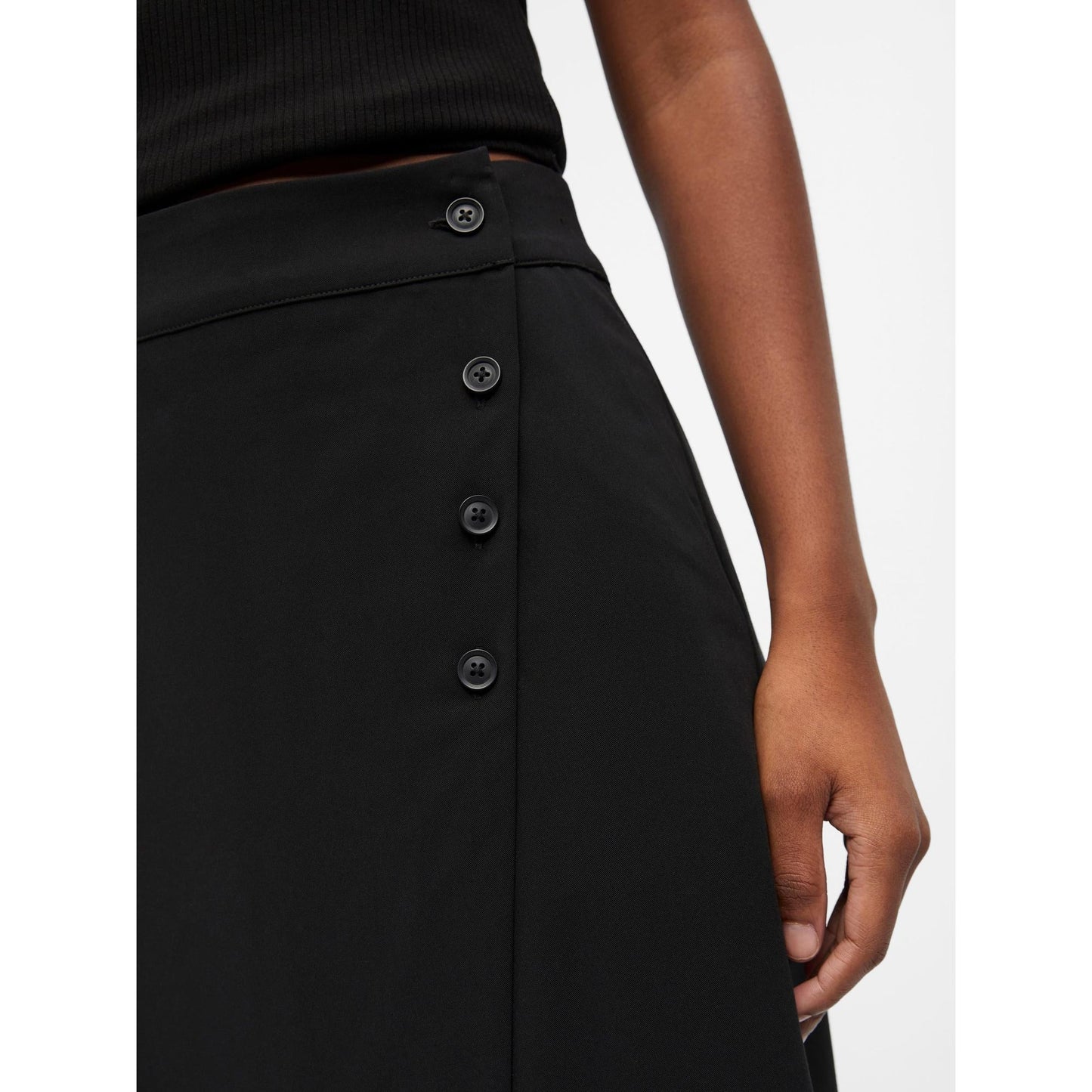 OBJCECILIE LONG WRAP SKIRT