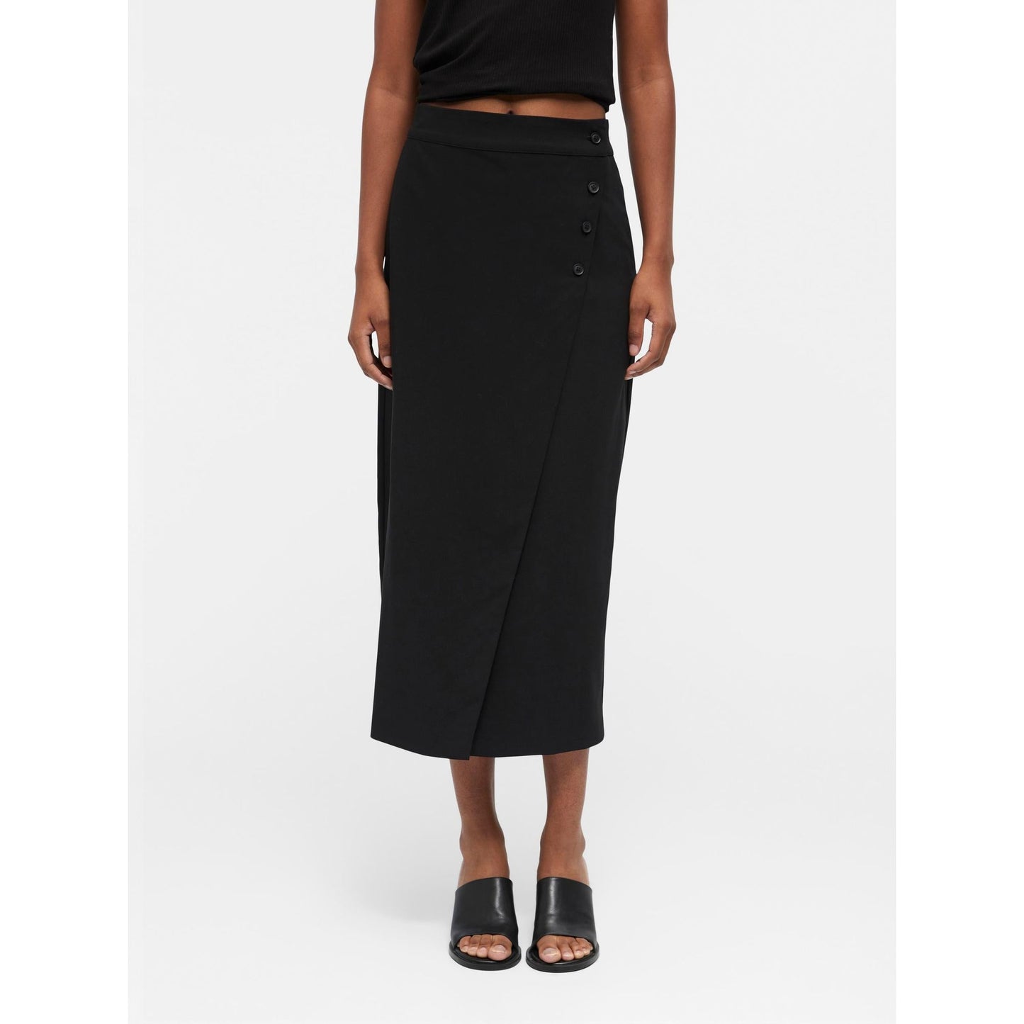 OBJCECILIE LONG WRAP SKIRT