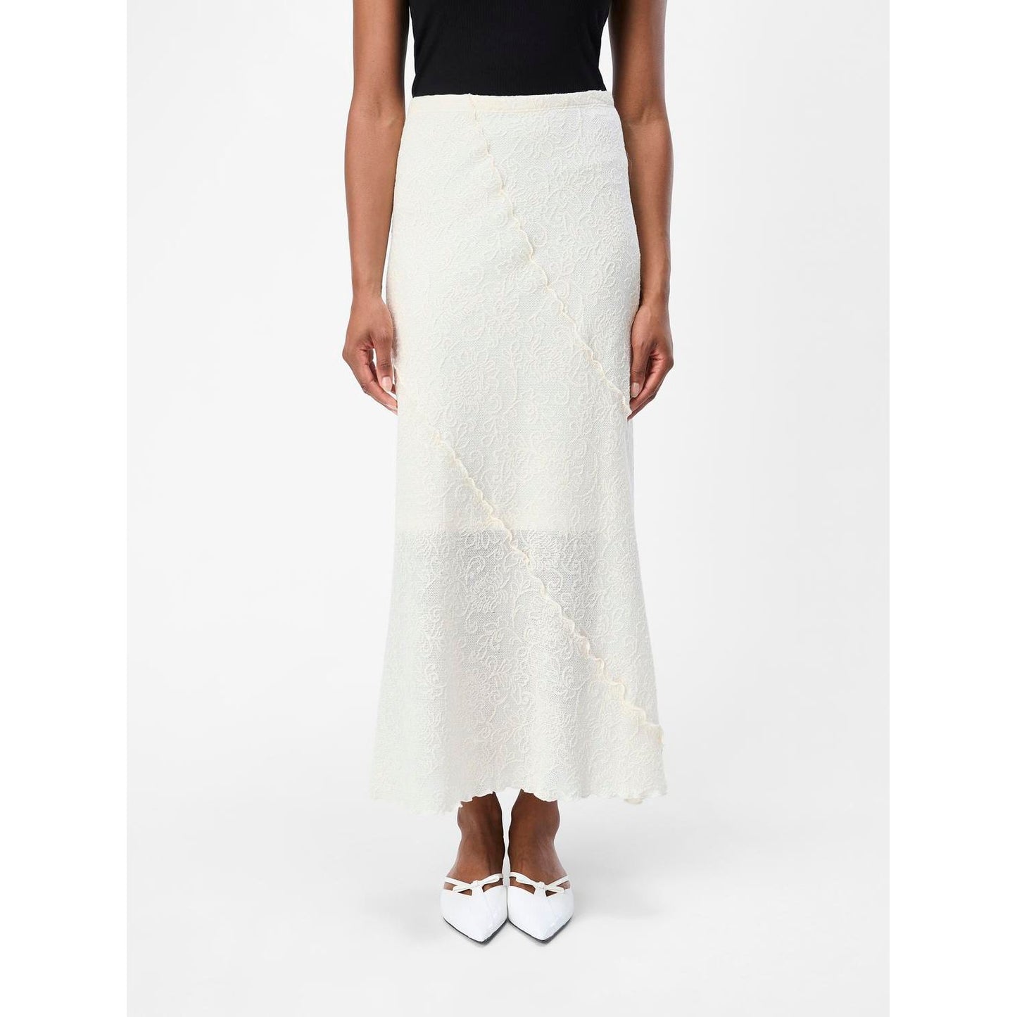 OBJBETTY HW LONG SKIRT