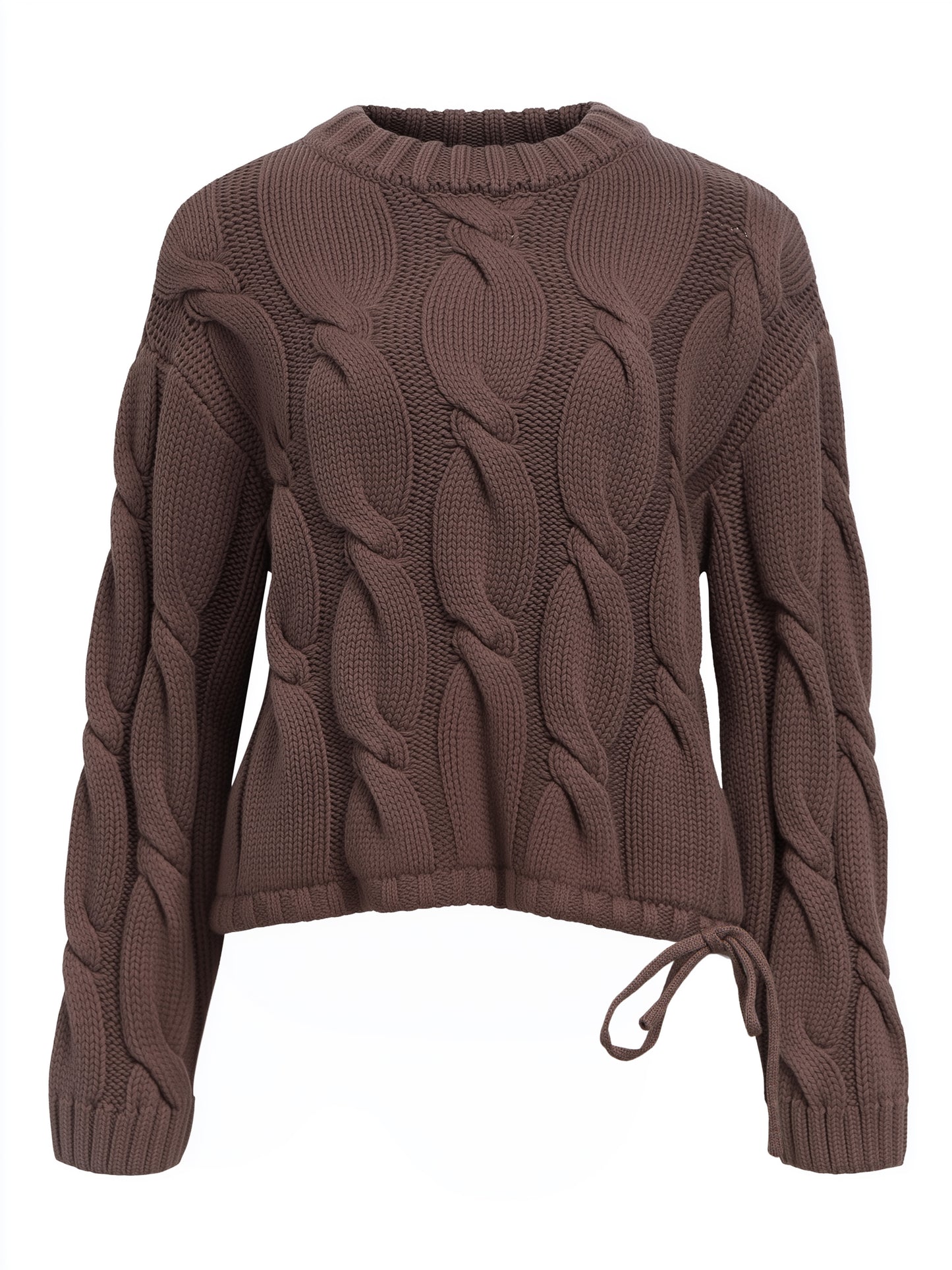 OBJBAY L/S LO KNIT PULLOVER