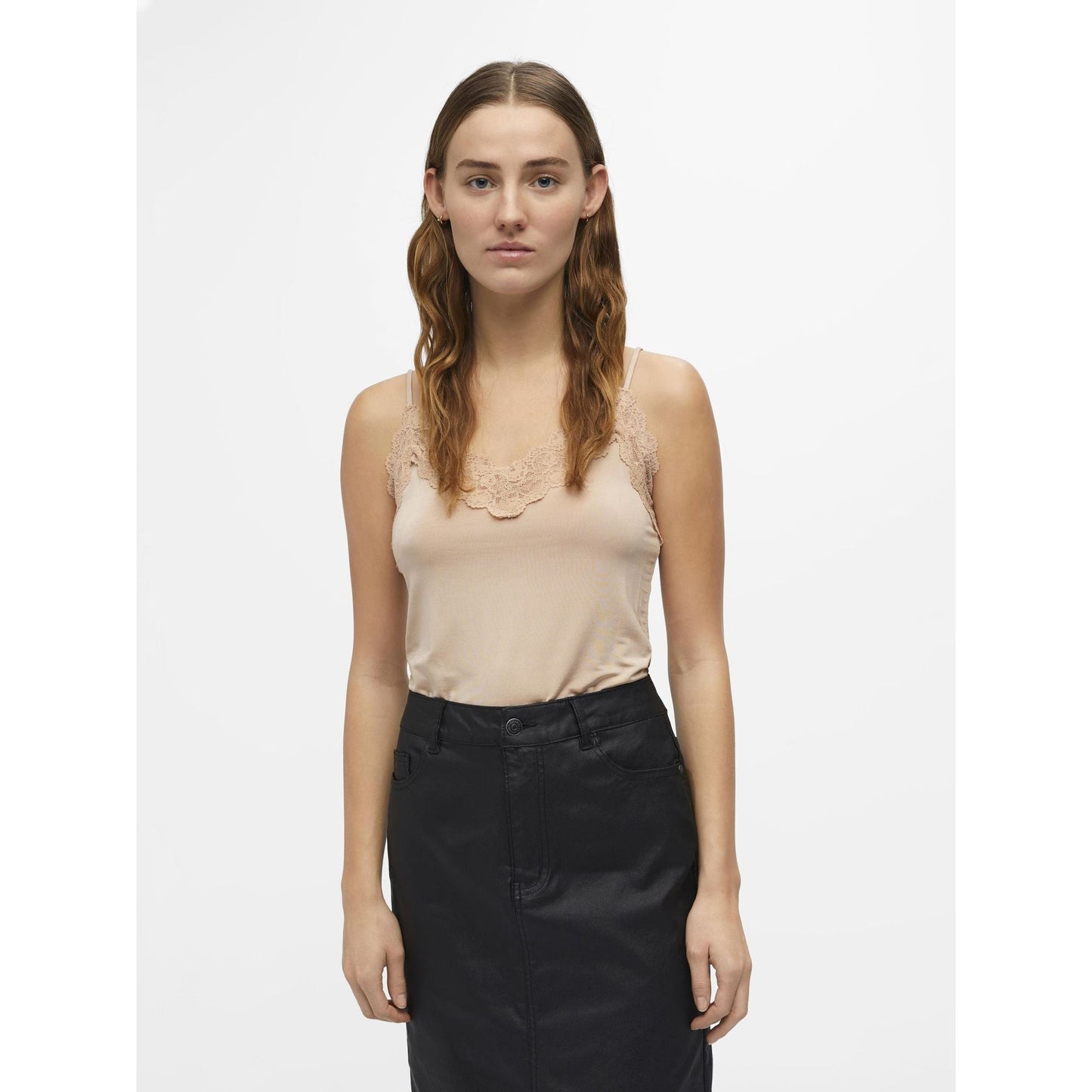 OBJLEENA NEW LACE SINGLET