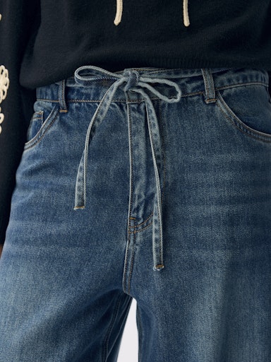 OBJROSIE MW WIDE JEANS