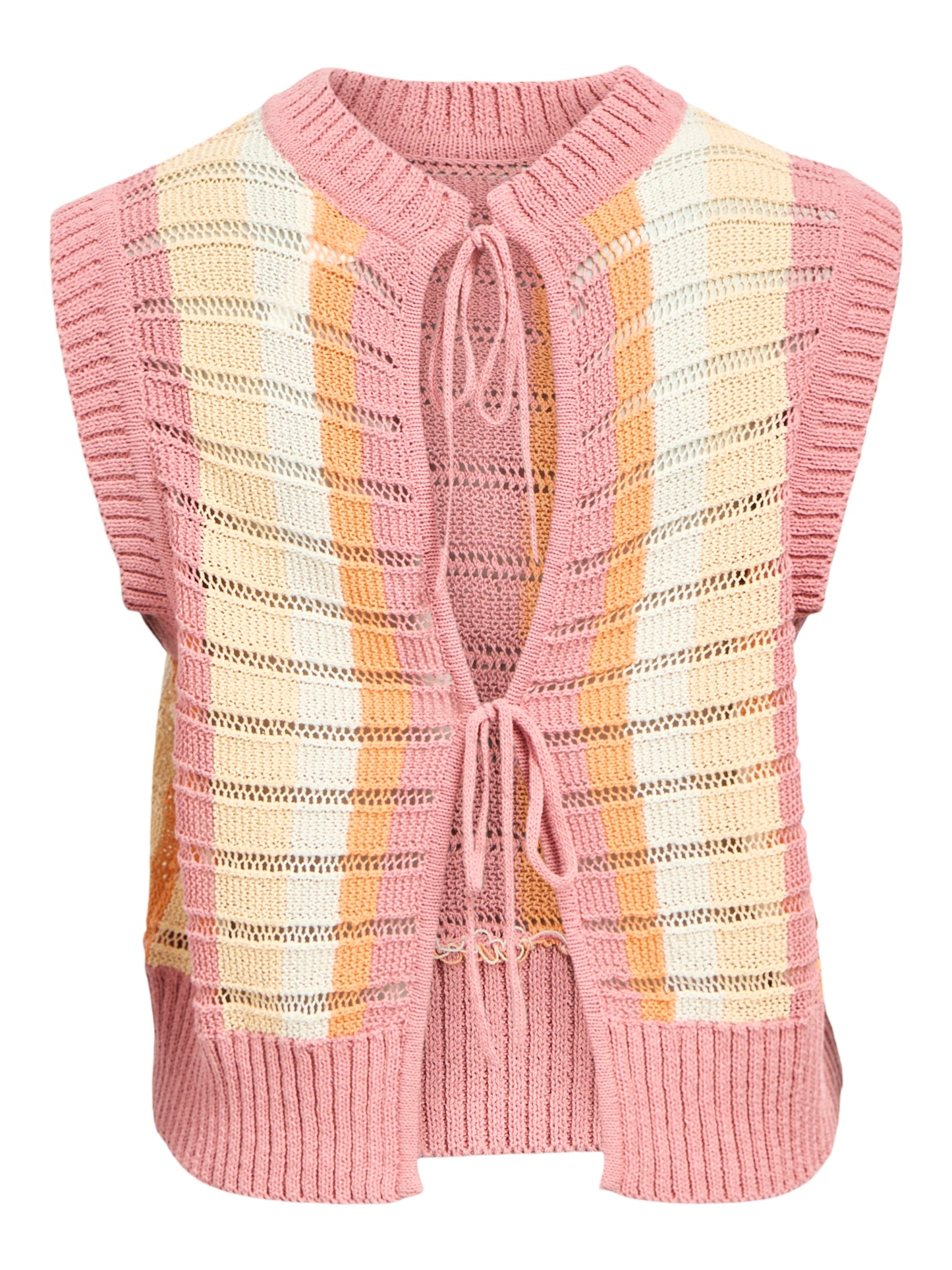 OBJLUNNA S/L RE KNIT TOP