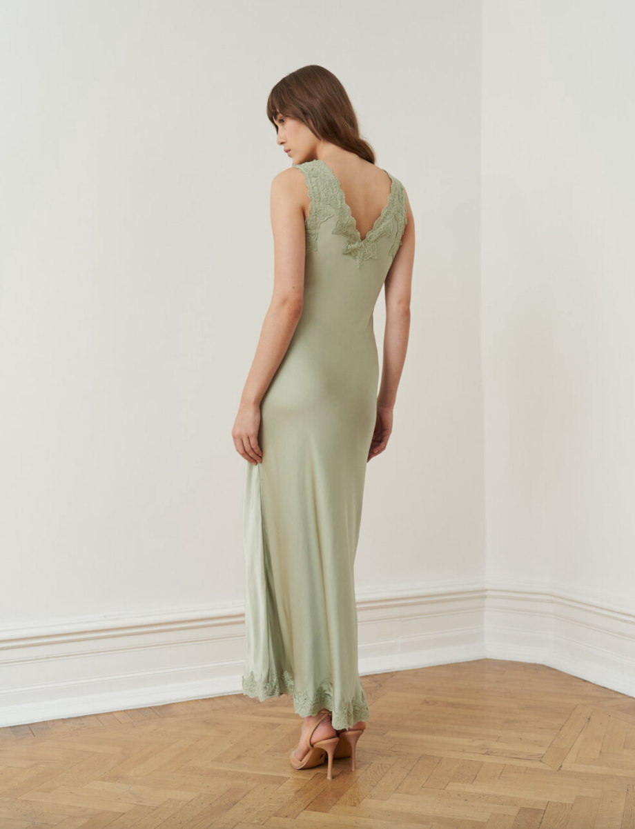 Zoe Satin Dress