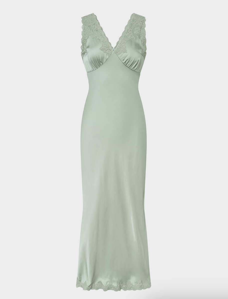 Zoe Satin Dress