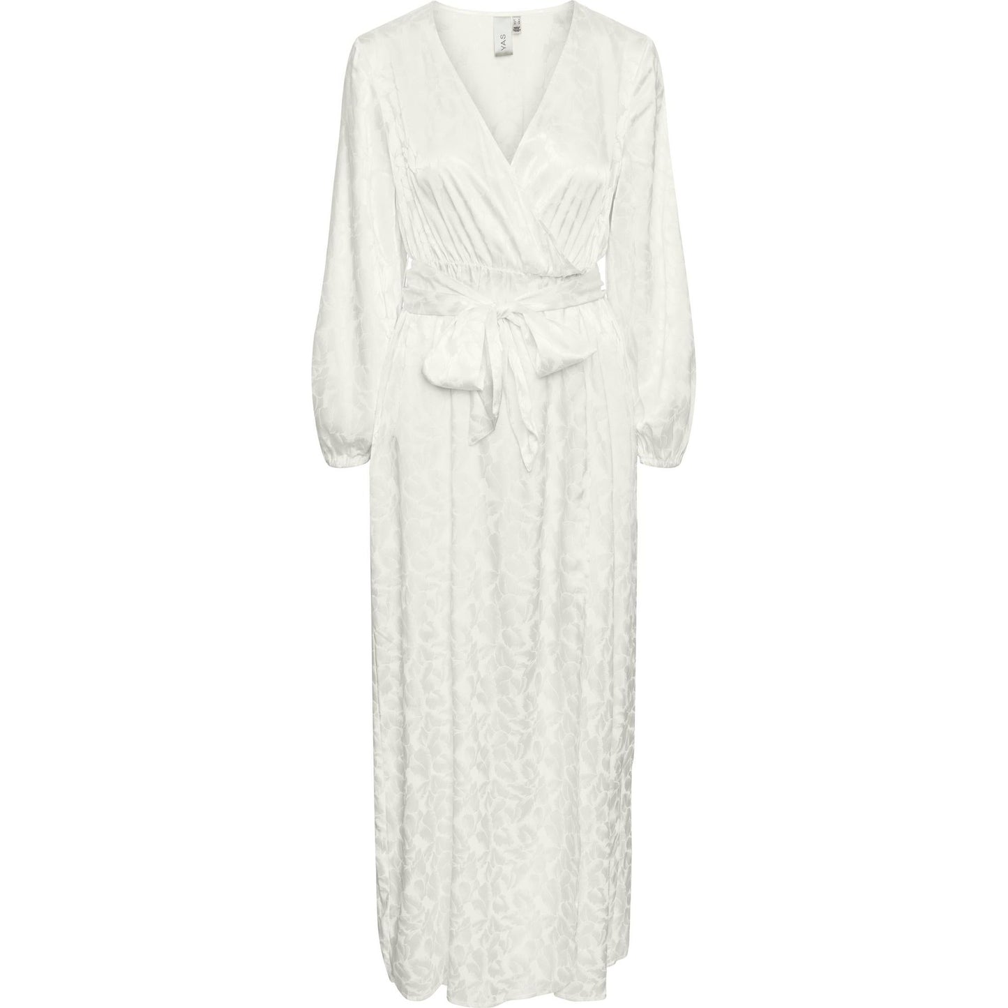 YASLUMEN LS WRAP MAXI DRESS