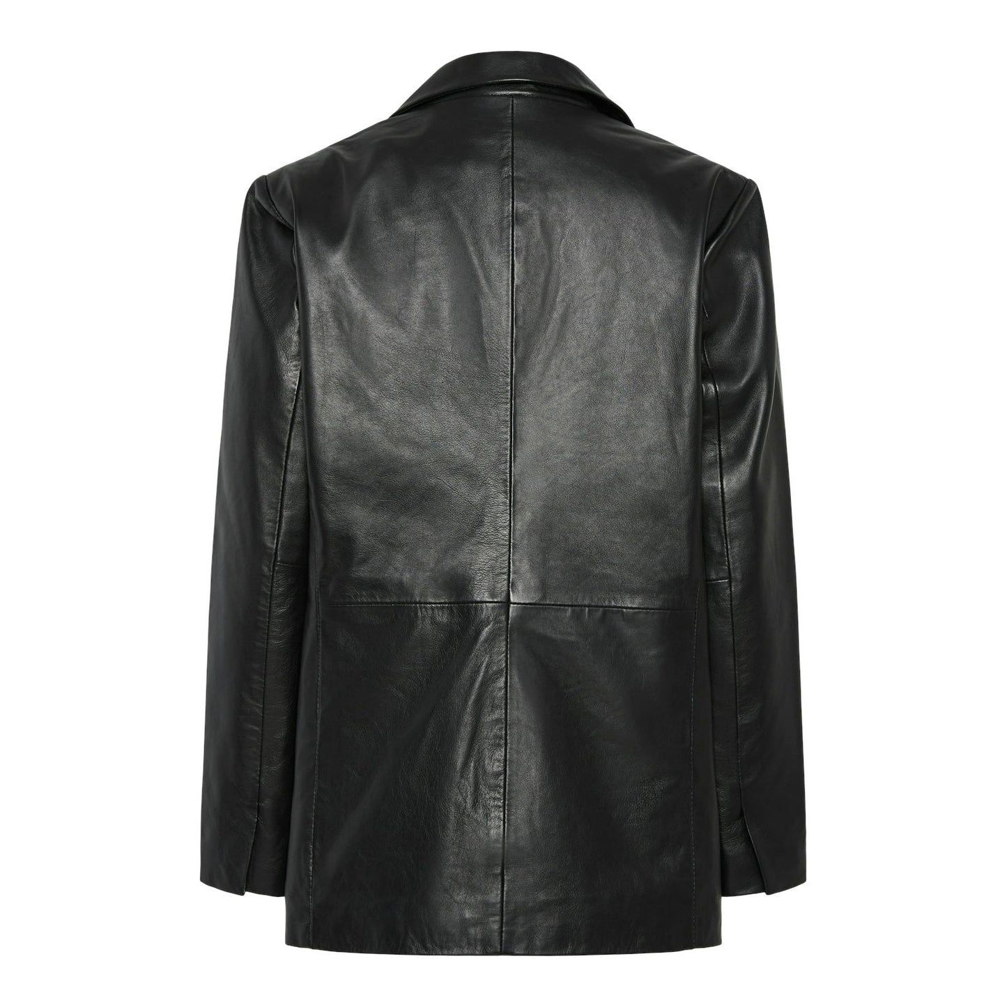 YASRIKEA LS LEATHER BLAZER