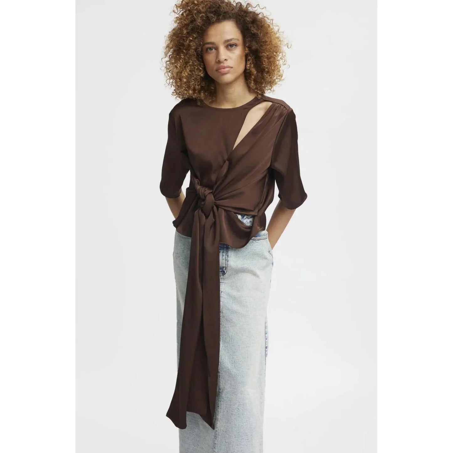 HarperGZ knot blouse