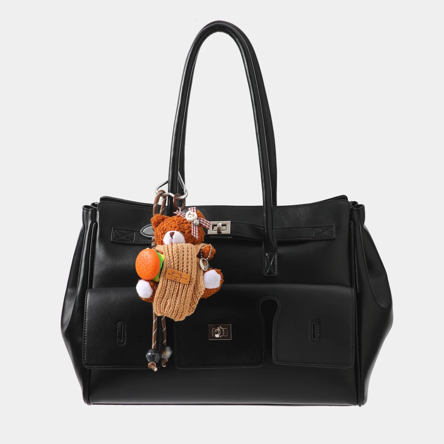 STICKY BESTIE, TEDDY BAG CHARM - Brown