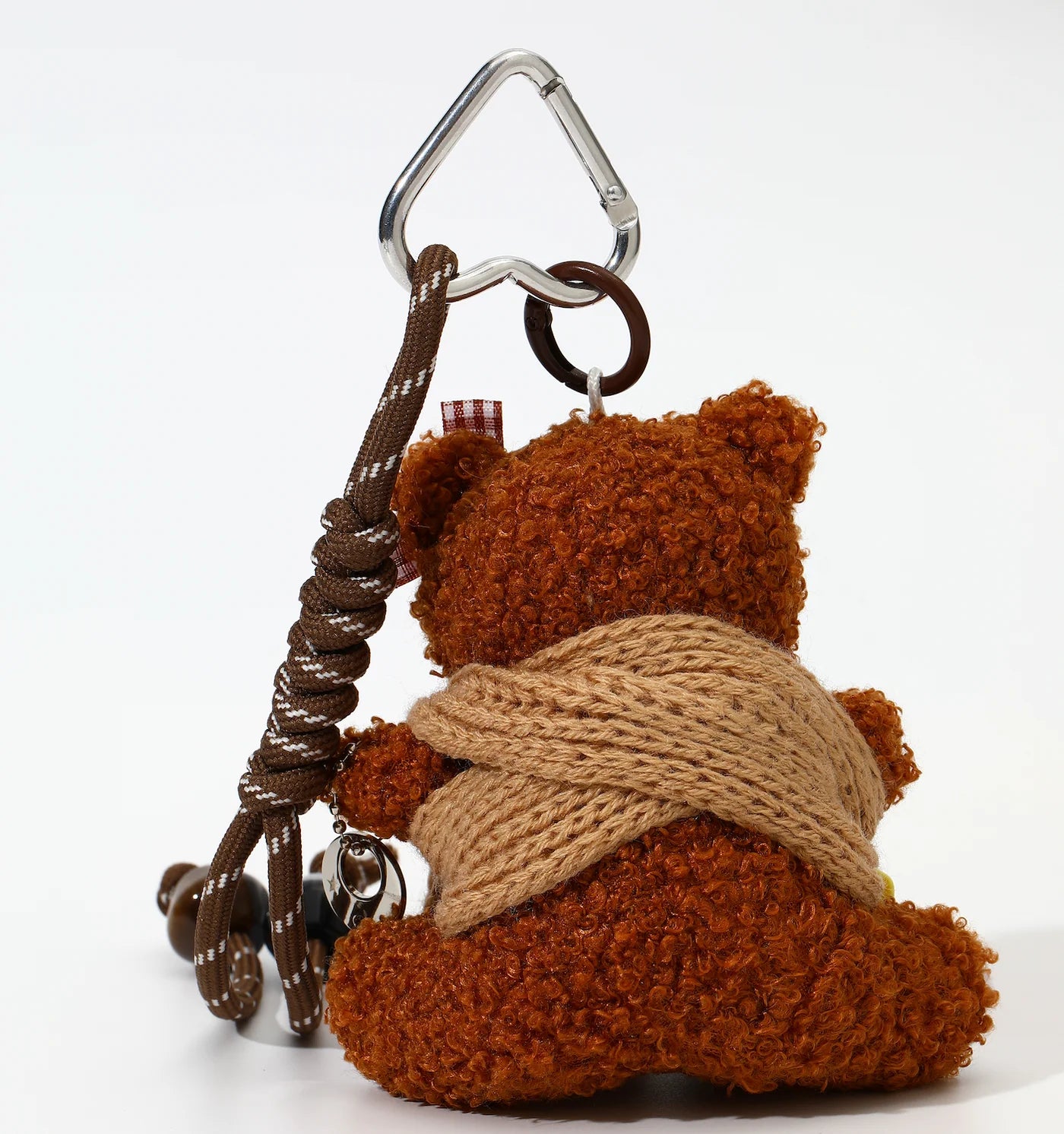 STICKY BESTIE, TEDDY BAG CHARM - Brown