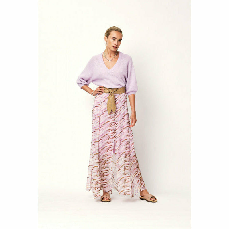Vendome print skirt
