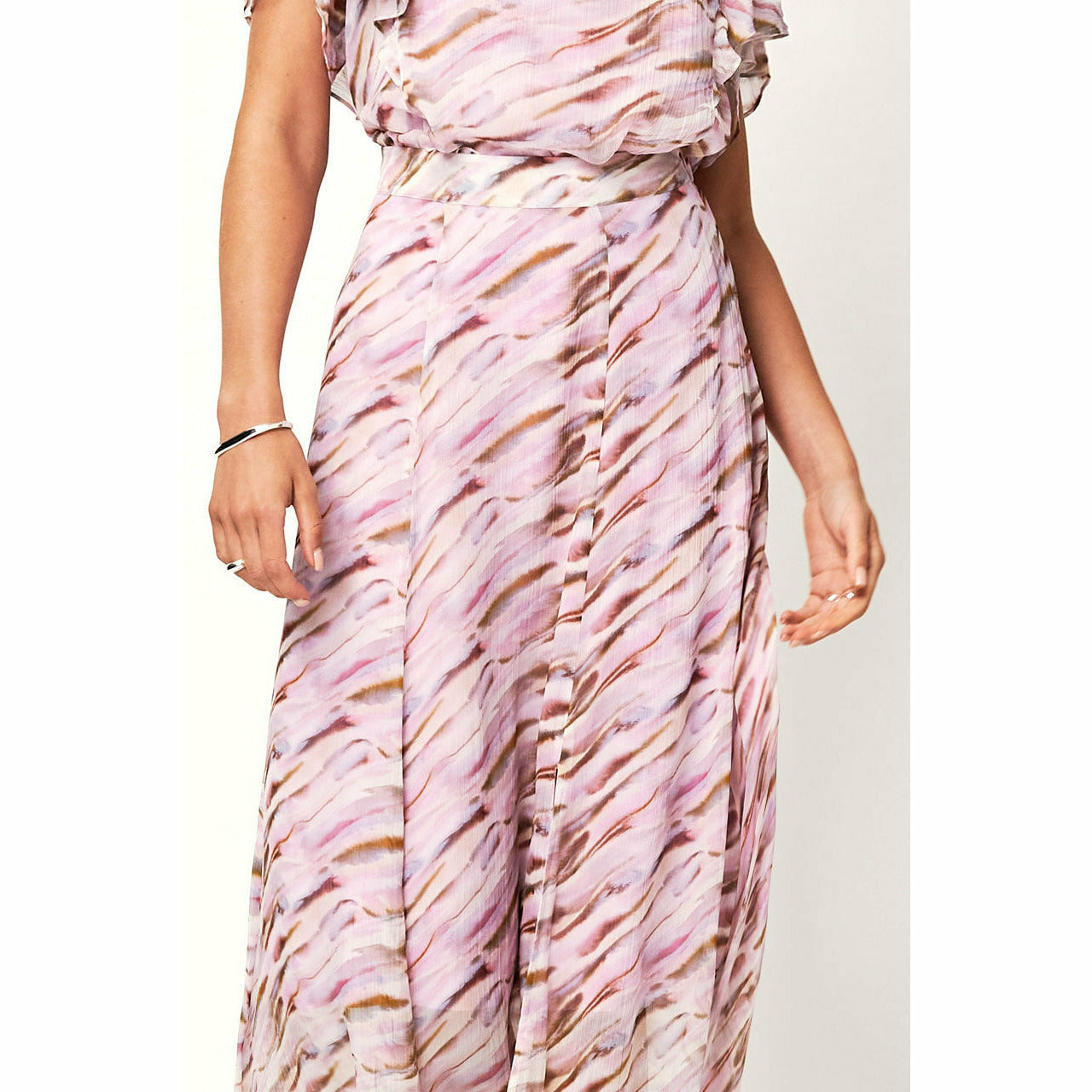 Vendome print skirt