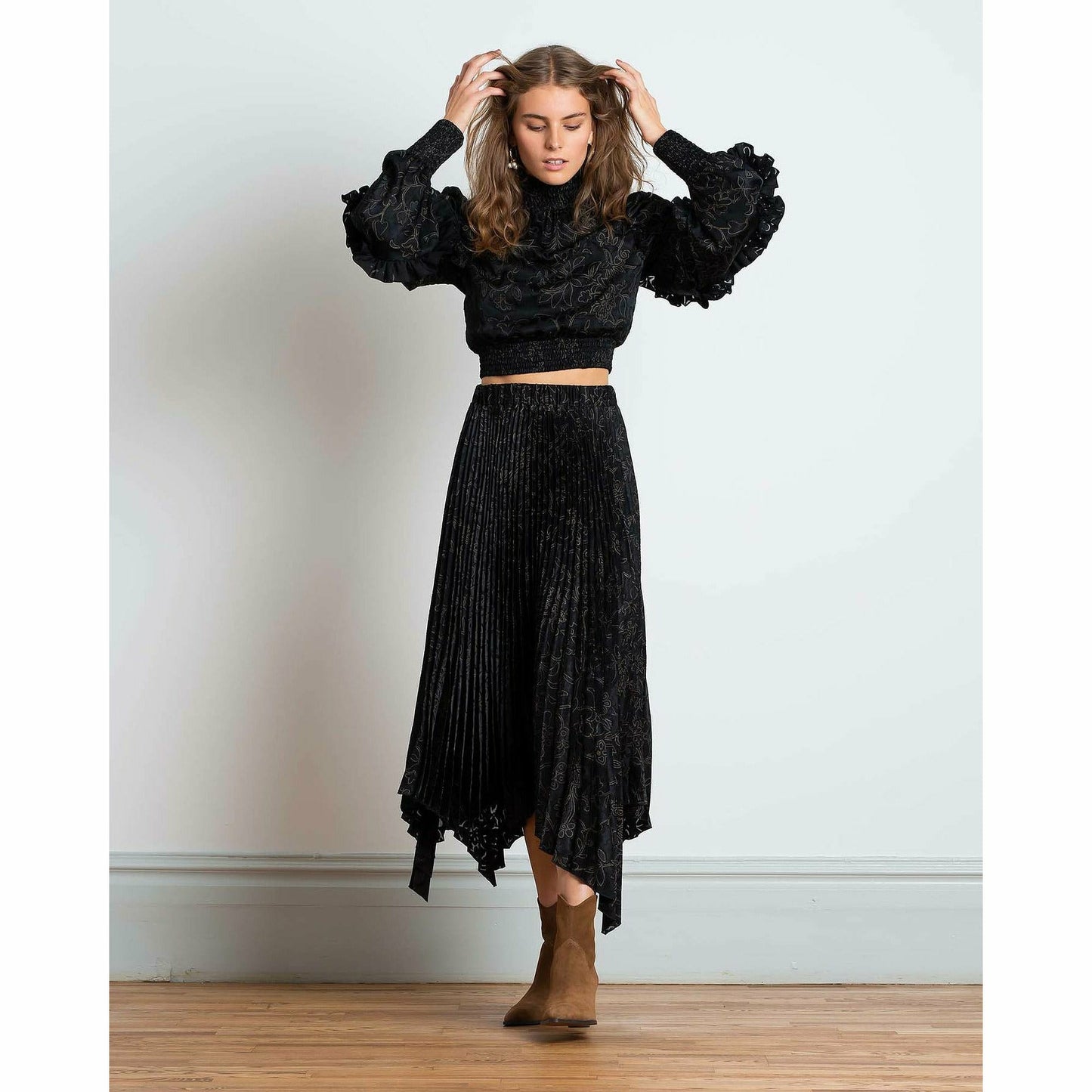 Valerie Plisse Skirt