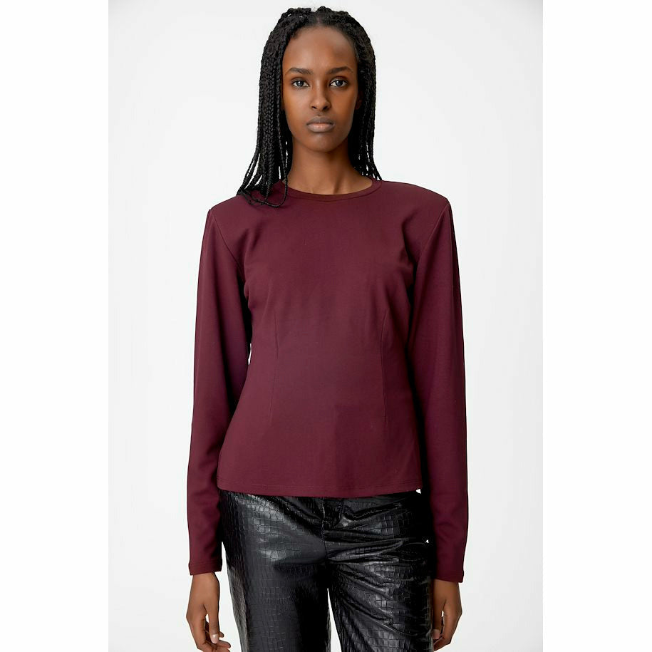 AnkaGZ LS Tee vinröd