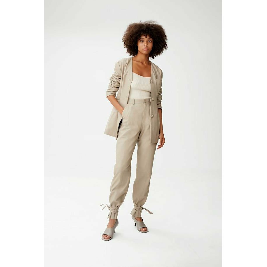 Gestuz - NioaGZ HW pants Leather