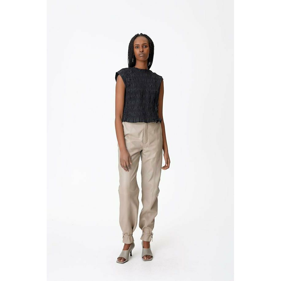 Gestuz - NioaGZ HW pants Leather