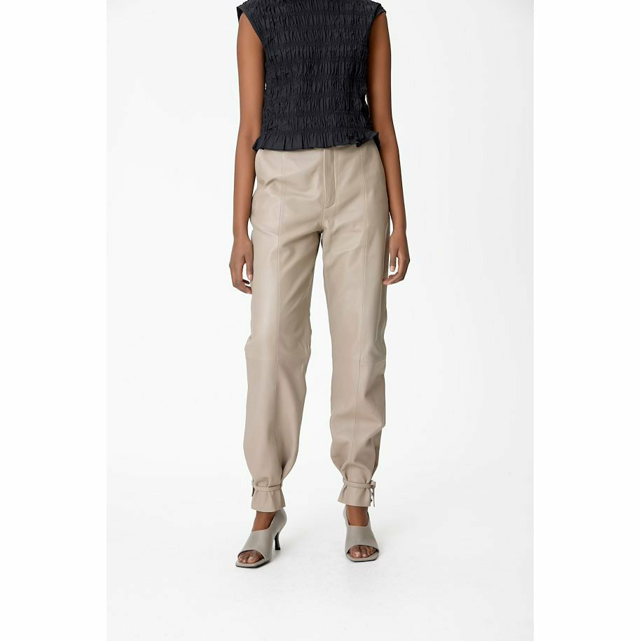 Gestuz - NioaGZ HW pants Leather