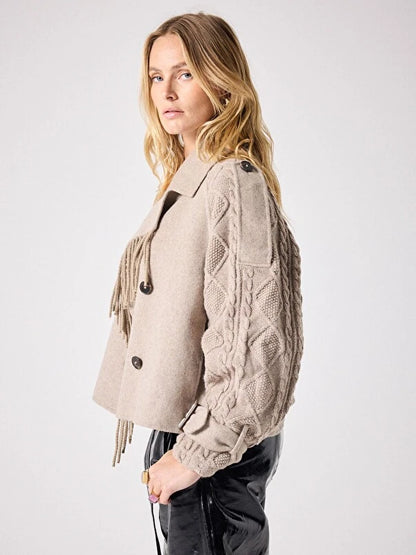 Kassia wool trench coat