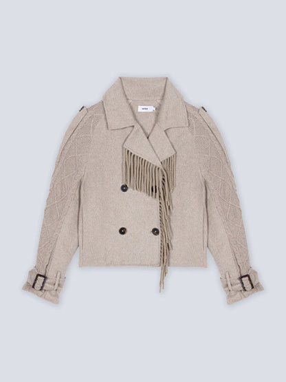 Kassia wool trench coat
