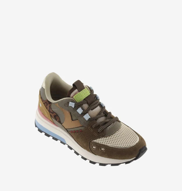 LUNA NYLON METAL & ANIMAL PRINT