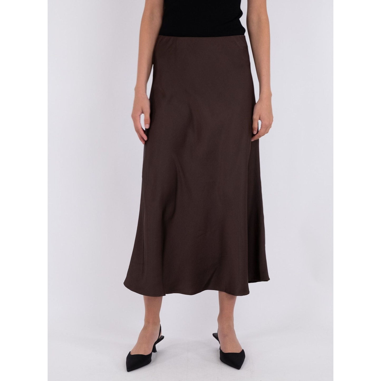 Bovary Skirt - dark brown