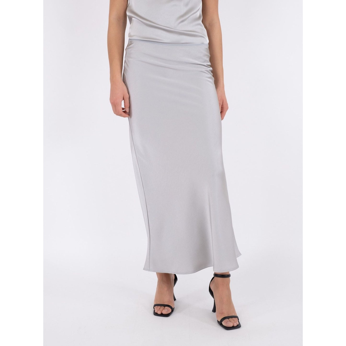 Vicky Heavy Sateen Skirt