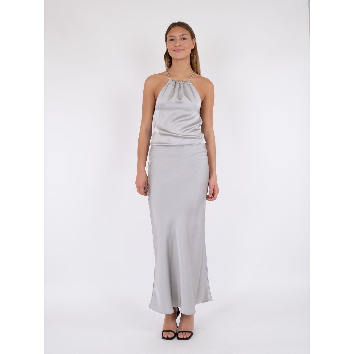 Vicky Heavy Sateen Skirt