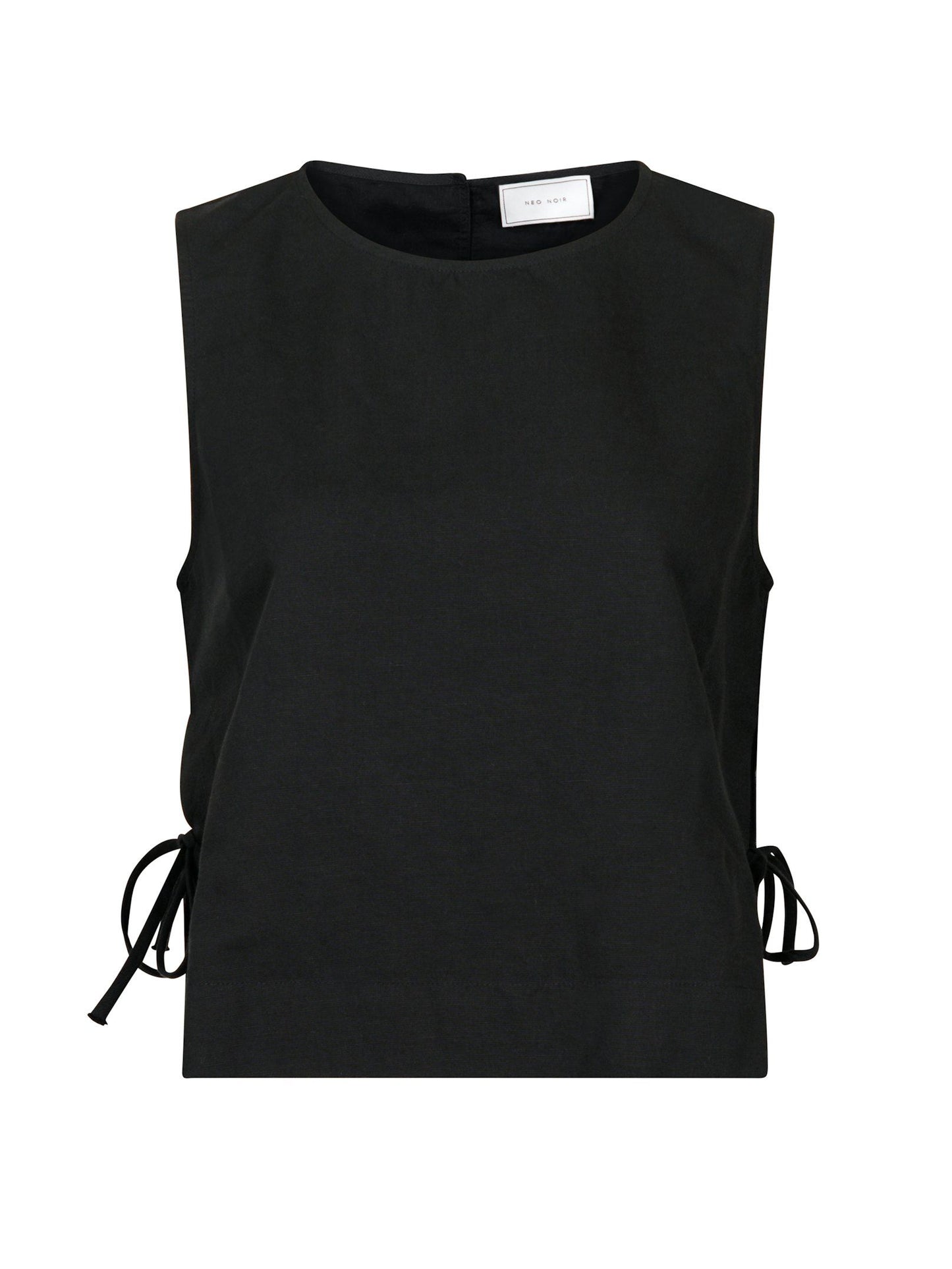 Svetlana linen Top vit