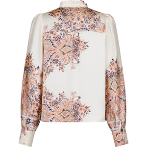 
                  
                    Ladda bild in galleri, Massima Paisley Border Blouse
                  
                