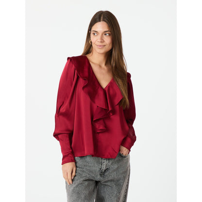 SANDIE SATEEN BLOUSE