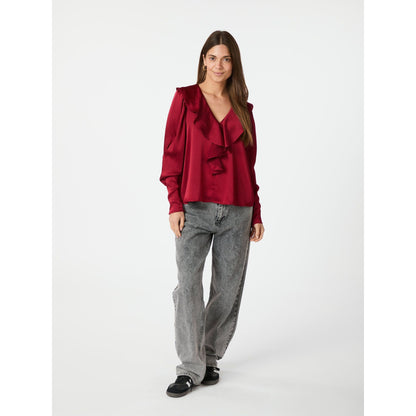 SANDIE SATEEN BLOUSE