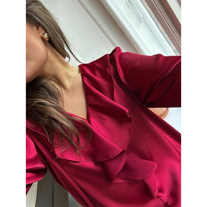 SANDIE SATEEN BLOUSE