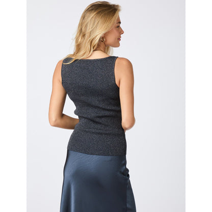 Talia Glitter Knit Top