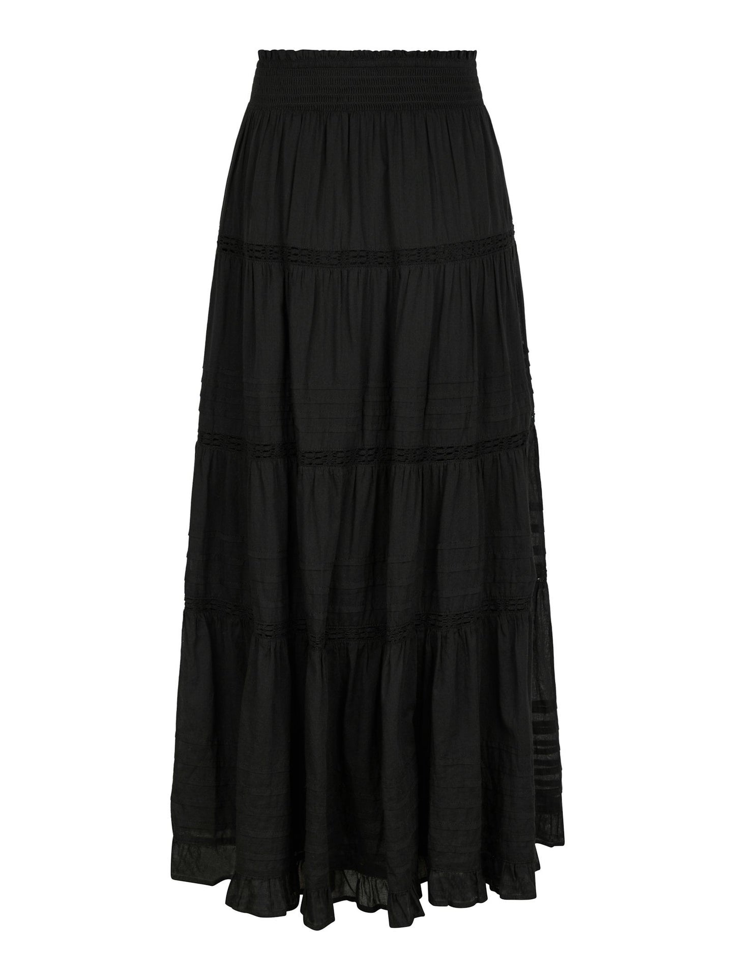 Felicia S Voile Skirt Black