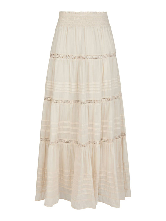 Felicia S Voile Skirt Ivory