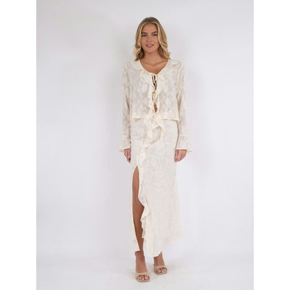 Vinza Burnout Skirt